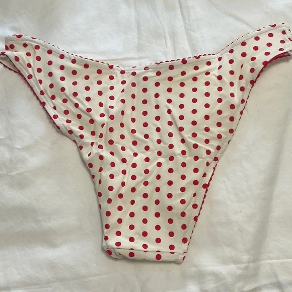 Pink by Frankie’s Red Polka Dot Bikini Set - Picture 2 of 5